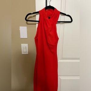 Rachel Roy asymmetrical red dress. Excellent condition (never worn). Size XS
